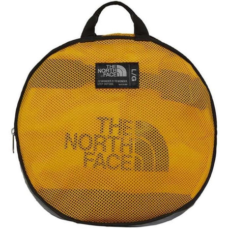 Borsone - THE NORTH FACE - Base Camp Duffel L - Summit Gold/Nero - 40,64 cm x 71,12 cm x 40,64 cm - 95 L