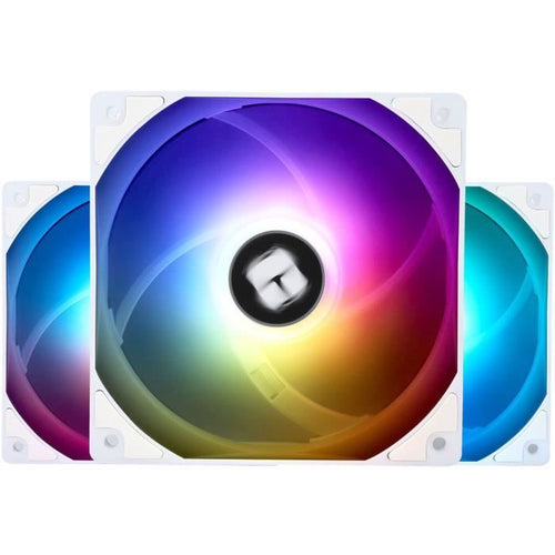 Thermalright - TL-C12CW-S (Bianco) - 3x120mm - Per case PC - Confezione da 3