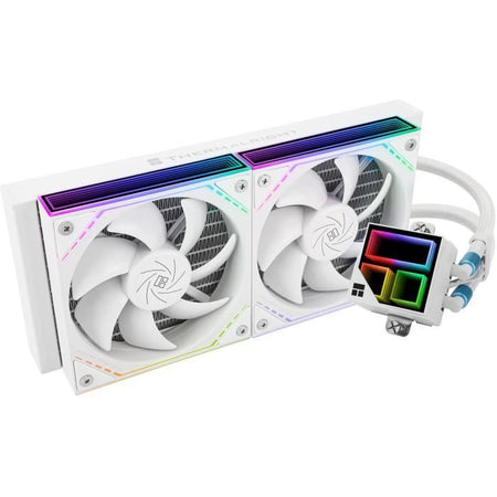 Raffreddamento ad acqua AIO - THERMALRIGHT - Frozen Infinity 240 - Bianco - Ventole ARGB 2x120mm - Compatibilità Intel e AMD