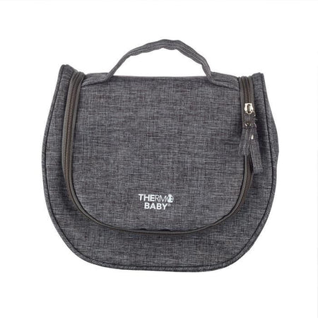 Borsa da toilette THERMOBABY - con accessori - grigio erica
