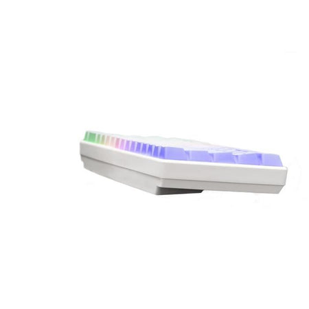 Tastiera da gioco - Membrana - The G-Lab - KEYZ HYDROGEN WL - Retroilluminazione arcobaleno - Wireless - Semi-meccanica - Azerty - Bianca