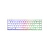 Tastiera da gioco - Membrana - The G-Lab - KEYZ HYDROGEN WL - Retroilluminazione arcobaleno - Wireless - Semi-meccanica - Azerty - Bianca