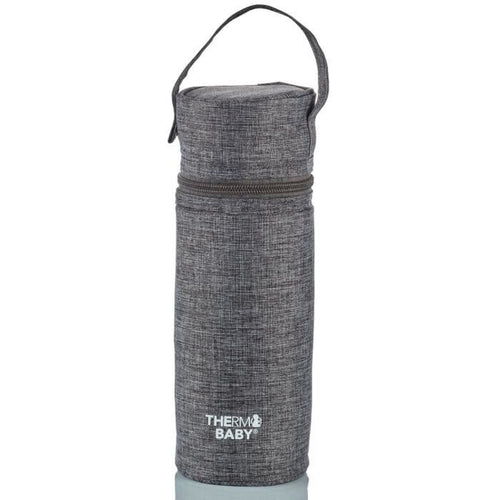 Portabiberon THERMOBABY - termico - grigio melange