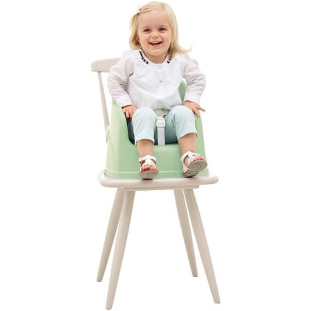 Booster di Thermobaby Tudi Chair - da 6 a 36 mesi - cablaggio di sicurezza a 3 punti - Céladon Green