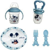 Confezione pappa THERMOBABY MICKEY 1a età - 1 stuzzicadenti + 1 ciotola + 1 tazza con manico + 2 cucchiai