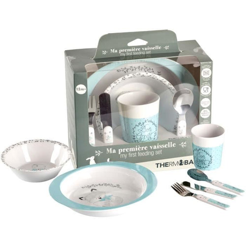 THERMOBABY Set di stoviglie in melamina - Trapano