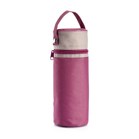 PORTA BOTTIGLIA ISOLANTE THERMOBABY Rosa orchidea
