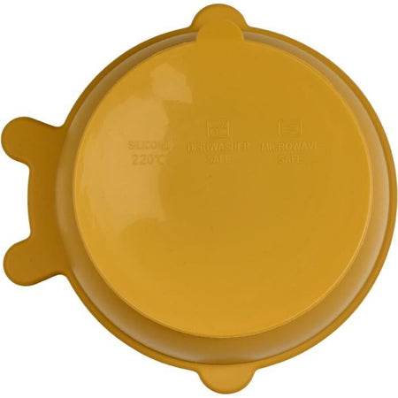 Bacinella - THERMOBABY - Silicone - Giallo Miele, antiscivolo e infrangibile