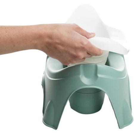 Pentola - THERMOBABY - IDEO - Verde Salvia - Con ciotola estraibile, ergonomica e robusta