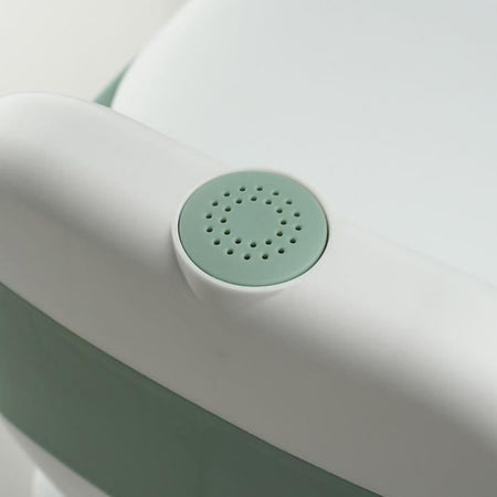 Mini WC - THERMOBABY - Verde Salvia - Confortevole con scarico sonoro