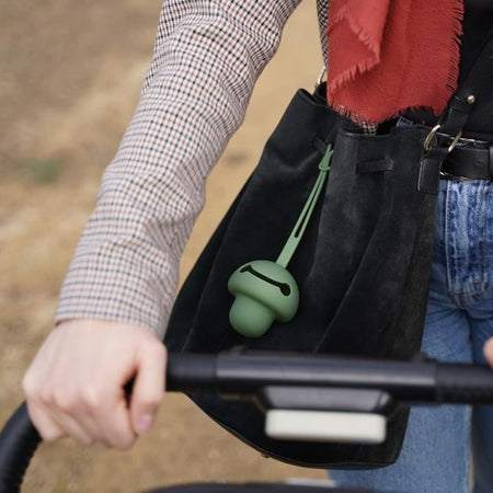 Porta ciuccio - THERMOBABY - Silicone - Verde Cactus - Morbido e senza BPA