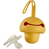 Porta ciuccio - THERMOBABY - Silicone - Giallo Miele - Morbido e senza BPA