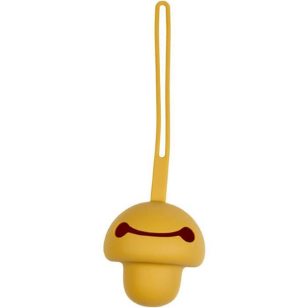Porta ciuccio - THERMOBABY - Silicone - Giallo Miele - Morbido e senza BPA