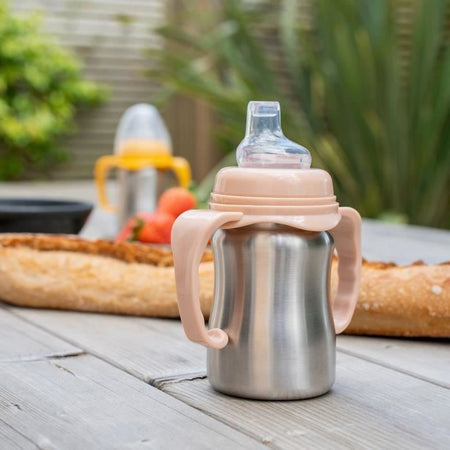 Tazza didattica - THERMOBABY - Acciaio inox - 180 ml - Pesca - Ergonomica e anti-perdita