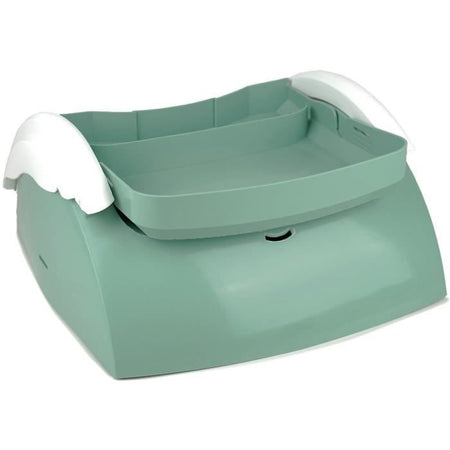 Seggiolino rialzato - THERMOBABY - GUSTO 2-in-1 - Verde salvia - Espandibile e trasportabile