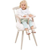 THERMOBABY YEEHOP Seggiolino per bambini 2 in 1 - 6-18 mesi - Cinture di sicurezza a 3 punti - Tablet rimovibile - Marron icé