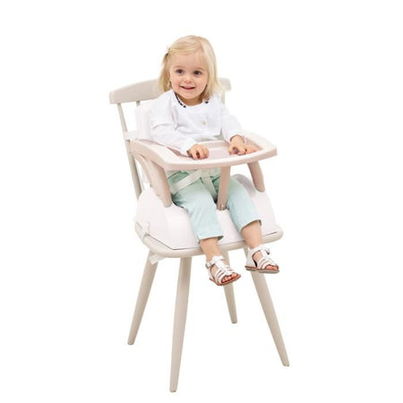 Booster della sedia per bambini + scatole di conservazione + scatola piatto a microonde + bavaglini semi-rigidi