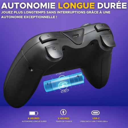 Altoparlante wireless - The G-Lab - KLUB-NEON - RGB - 2x8W - Bluetooth - Nero