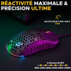 Mouse da gioco cablato - The G-Lab - KULT-OXYGEN - RGB - 12800 DPI - Nero