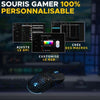 Mouse da gioco cablato - The G-Lab - KULT-OXYGEN - RGB - 12800 DPI - Nero