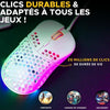 Mouse da gioco cablato - The G-Lab - KULT-OXYGEN - RGB - 12800 DPI - Bianco