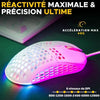 Mouse da gioco cablato - The G-Lab - KULT-OXYGEN - RGB - 12800 DPI - Bianco