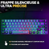 Pacchetto Gamer 2 in 1 - THE G-LAB - COMBO HYDRO - Mouse cablato - Tastiera cablata - Grigio/Nero - RGB