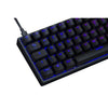 Tastiera da gioco - The G-Lab - KEYZ TITAN - Meccanica (interruttore rosso) - Cablata - RGB - Nera