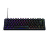 Tastiera da gioco - The G-Lab - KEYZ TITAN - Meccanica (interruttore rosso) - Cablata - RGB - Nera