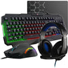 THE G-LAB Gaming Argon Combo Calibre + mouse e moquette + cuffia - KEYZ 120 FR, KULT 130, KORP 150, PAD - IT