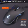 Combo KRYPTON - THE G-LAB - Pacchetto tastiera e mouse da gioco retrò cablati - Illuminazione RGB