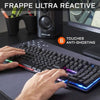 Combo KRYPTON - THE G-LAB - Pacchetto tastiera e mouse da gioco retrò cablati - Illuminazione RGB