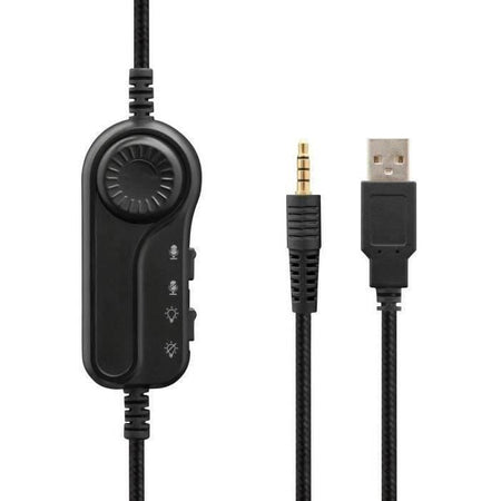 Casco da gioco rgb il g -lab - pc compatibile, ps4, xboxone - nero