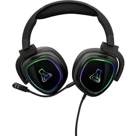 Casco da gioco rgb il g -lab - pc compatibile, ps4, xboxone - nero