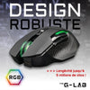 Mouse da gioco RGB wireless il g -lab 7200 dpi - nero
