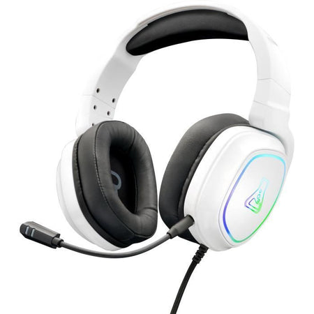 Casco da gioco rgb il g -lab - pc compatibile, ps4, xboxone - bianco