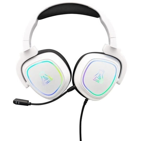 Casco da gioco rgb il g -lab - pc compatibile, ps4, xboxone - bianco