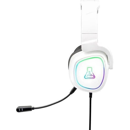 Casco da gioco rgb il g -lab - pc compatibile, ps4, xboxone - bianco
