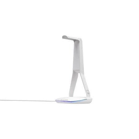 Supporto per cuffia/auricolare - THE G-LAB - K-STAND HYDROGEN - 2 porte USB - Bianco