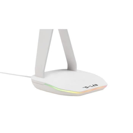 Supporto per cuffia/auricolare - THE G-LAB - K-STAND HYDROGEN - 2 porte USB - Bianco