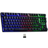 Tastiera da gioco - The G-Lab - KEYZ CESIUM TKL WIRELESS - wireless - azerty - Nera