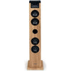 Altoparlante a torre - THOMSON - Nero/Legno - Bluetooth/CD/USB/SD, 60W, Radio FM, Telecomando, Alimentatore 230 V