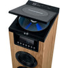 Altoparlante a torre - THOMSON - Nero/Legno - Bluetooth/CD/USB/SD, 60W, Radio FM, Telecomando, Alimentatore 230 V