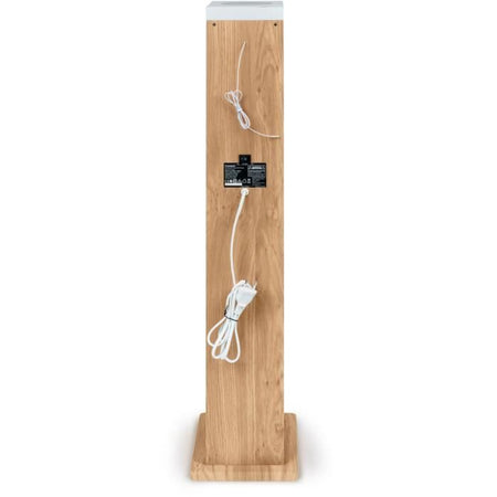 Altoparlante a torre - THOMSON - Bluetooth/CD/USB/SD - Bianco/Legno - 60W - Radio FM
