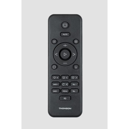Microsistema Bluetooth - THOMSON - Legno/Nero - Radio FM/DAB+/CD/MP3/USB/Induzione, 75W, display LCD, Telecomando, Alimentatore. 230 V