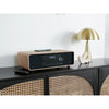 Microsistema Bluetooth - THOMSON - Legno/Nero - Radio FM/DAB+/CD/MP3/USB/Induzione, 75W, display LCD, Telecomando, Alimentatore. 230 V