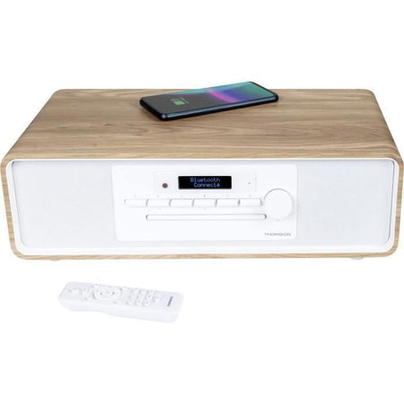 Microsistema Bluetooth - THOMSON - CD/MP3/USB/Radio FM/DAB+ - 75W - Display LCD - Telecomando