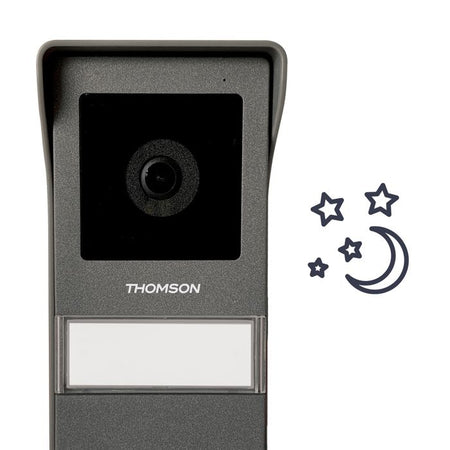 Videocitofono - THOMSON - Colore 2 fili - Schermo 7" - Doppio controllo Tili
