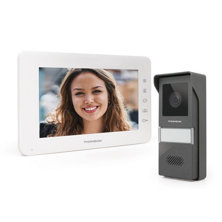 Videocitofono - THOMSON - Colore 2 fili - Schermo 7" - Doppio controllo Tili