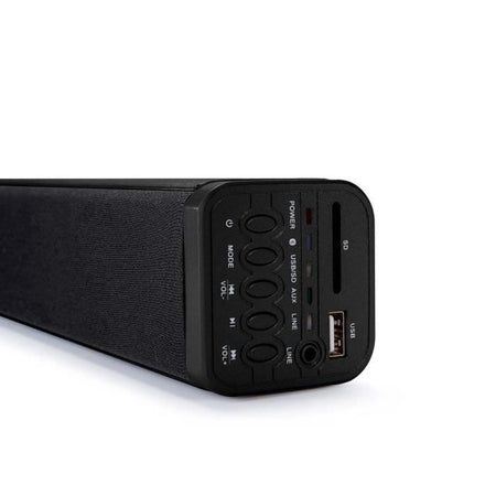 Thomson SB250BT 2.1 Sound Bar con subwoofer - Potenza 200 Watt - Bluetooth - Ingresso RCA - USB / SD - Telecomando